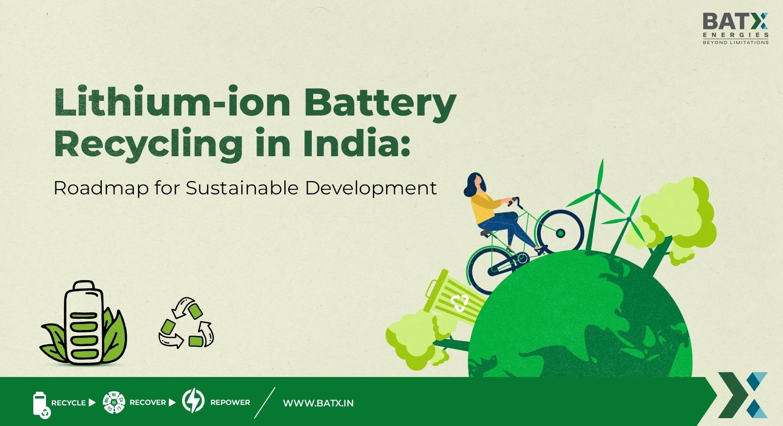 Lithium-ion Battery Recycling in India: Roadmap for Sustainable Development