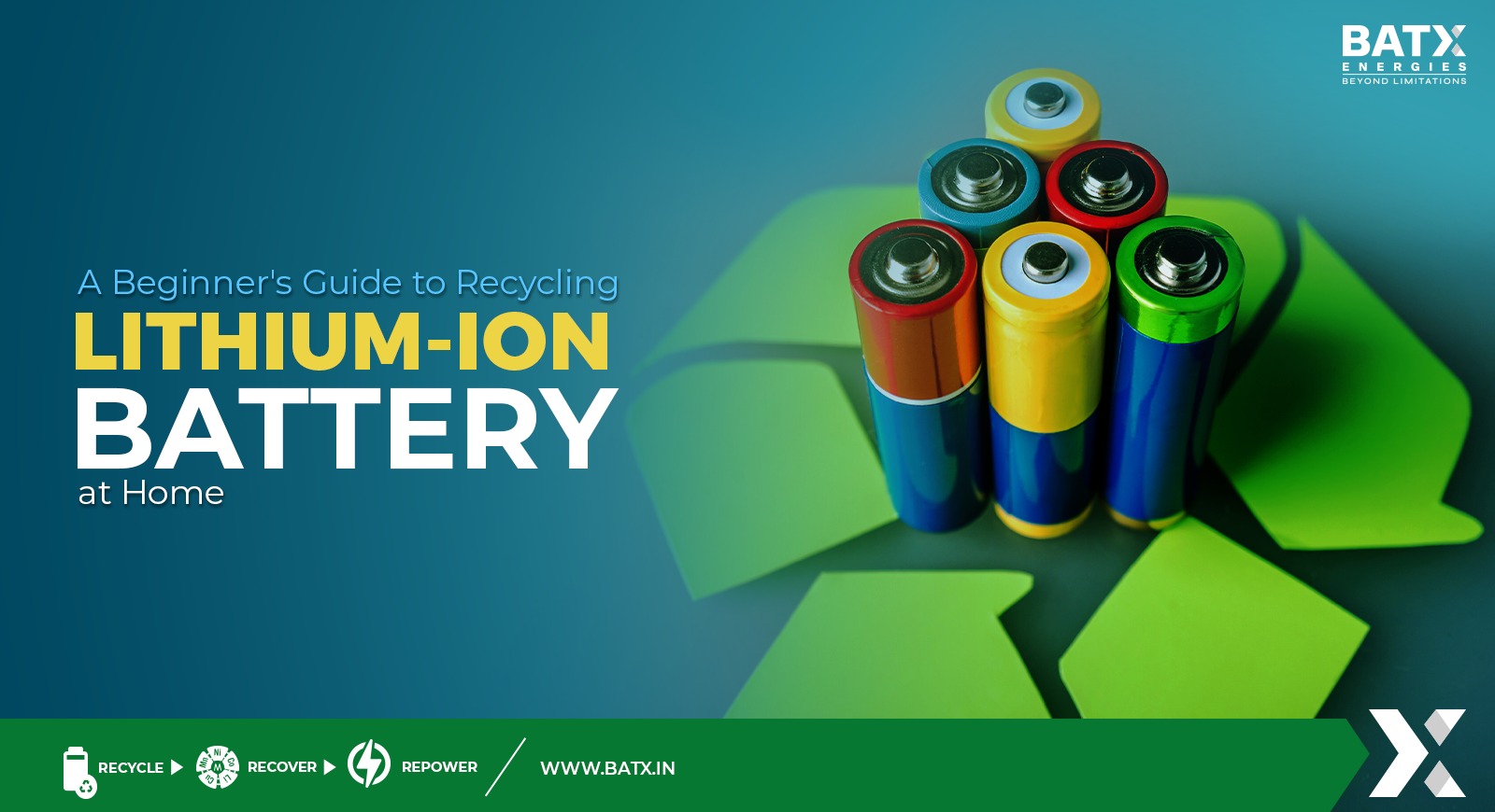 lithium ion battery recycling at home